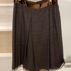 Brown skirt worn 2-3 times